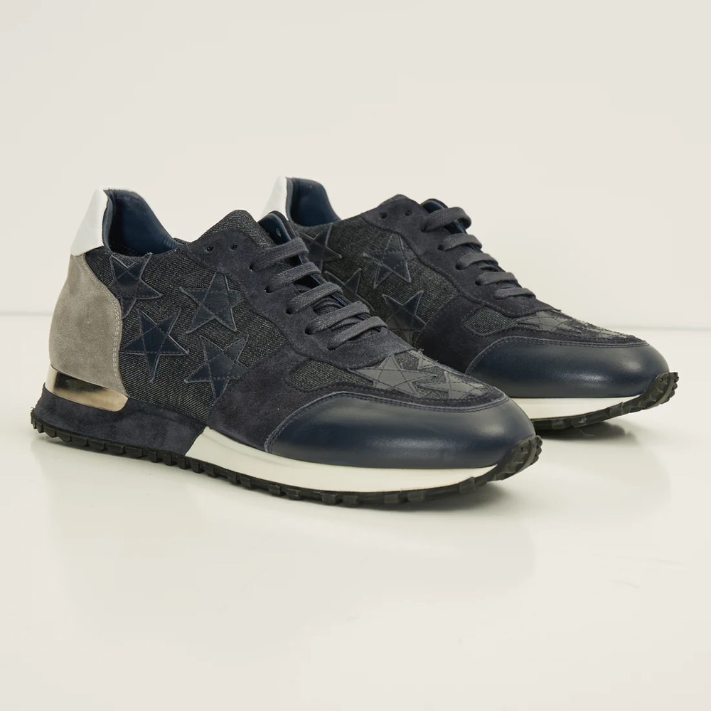 Black Navy Shoes by Ron Tomson